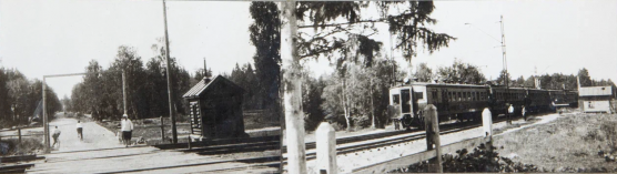 Железная дорога у станции Болшево. Фотографии С. Струнникова, 1931 год (МБУК МОК)